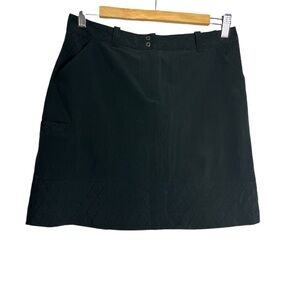Cutter & Buck Black Preppy Golf Skort Skirt, size 2